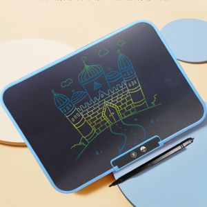 CREATIVE PAVILION 12/16inch with Paintbrush LCD Writing Tablet Charging Cable Erasable Educational Toys for Kid Funny Blackboard Graffiti Childrens Drawing Board 1+ Year Old
