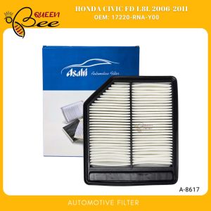 QUEENBEE HONDA CIVIC FD 1.8L 2006-2011 Air Filter Cleaner 17220-RNA-Y00 A-8617 Asahi