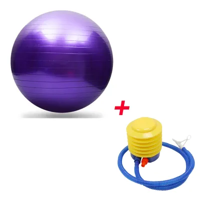 75/65/55cm Yoga Ball for Workout Thicken Anti-burst Fitness Stability Exercise Balance Yoga Pilates Yoga Gym Ball