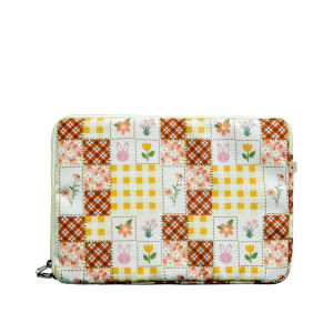 Túi chống sốc laptop | Yellow Checked Bunny
