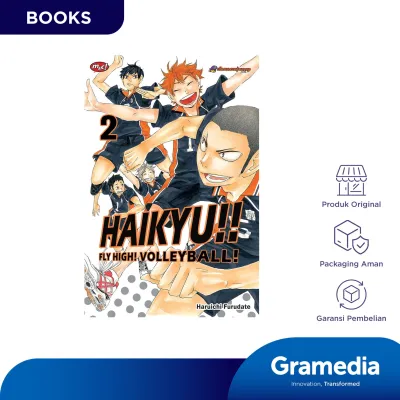 Haikyu!!: Fly High! Volleyball! 02 - Bookpaper (Haruichi Furudate)