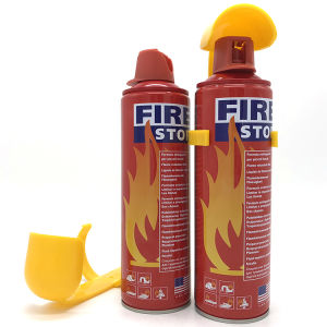 Portable Fire Extinguisher for Car Home and Office active fire protection device used to extinguish or control small fires often in emergency situations.