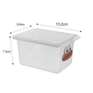 【On Sale】Transparent Drawer Storage Box Toilet Cotton Swabs Bathroom Pull-out Shelf