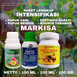 Pupuk Topfarm / Pupuk Paket Lengkap Buah Markisa / Pupuk Khusus Buah Markisa / Pupuk Booster Buah Markisa / Pupuk Buah Markisa Terbaik / Pupuk Pembesar dan Pelebat Buah Markisa