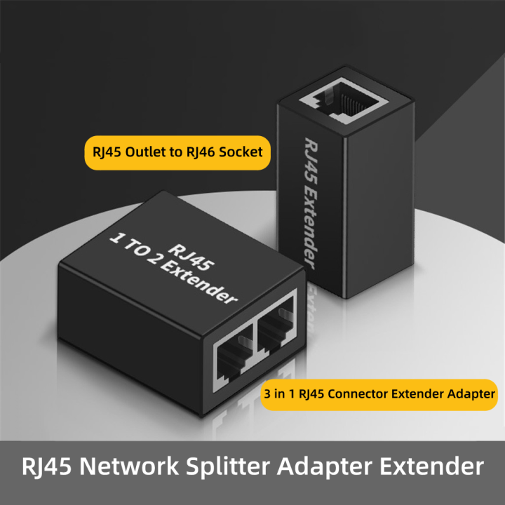 Network Adapter Connector Split Cable Network Extender Extension