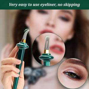 Ecofriendly Eyeliner Silicone Waterproof Eye Makeup Tool NonSmudge Auxiliary Eyeliner