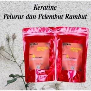Keratine Smoothing System/ Obat Smoothing Rambut/ Pelurus Rambut/ Obat Pelurus Rambut Terbaik/ Grosir Keratine / Pelurus Rambut Step 1 dan Step 2
