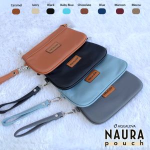 AQILALOVA Naura Dompet Wanita Pouch Kunci & Handphone