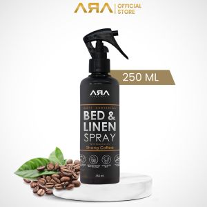 Rumah Wangi Ara - Linen Bed Spray STRONG COFFEE Multi Purpose Pengharum Ruangan Antibacterial