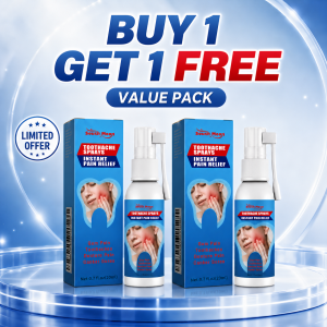 South Moon Instant Tooth Pain Relief Spray - Portable Gentle Care Quick Comfort Prevent Oral Health Care Portable With Cotton