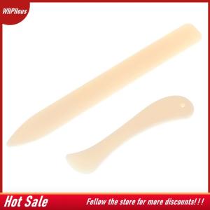 【COD】🔥🔥🔥 2Pcs Bone Folder Craft Tools Leather Scoring Folding Creasing Paper Accessory