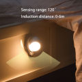 2023 Water drop 360 ° rotating human body infrared induction LED night light Portable outdoor and bedroom decoration universal LED night light. 