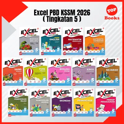 [TOPBOOKS Pelangi] Buku Latihan : Excel PBD Tingkatan 4 5 KSSM (2026)