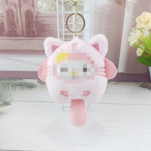 Zaman Now - Liontin Gantungan Tas / Liontin Mainan Untuk Anak / Cat Series Plush Dolls / Gantungan Kunci Boneka