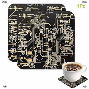 [COD] dfgje Creative Circuit Board Coaster Personalized PCB Design Fashion Coaster Dining Table Bar Decoration Drinkware Accessories