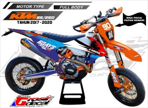 Decal Stiker KTM 250 2017 - 2020 Keren fullbody Dekal KTM 250 2017 Keren full body