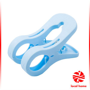 Thaihome ไม้หนีบผ้า ขนาดใหญ่ ผ้านวม ผ้าห่ม ผ้าขนหนู ตัวหนีบใหญ่ คลิปผ้าพลาสติก กันลม กันปลิวตก Clothes Hanger Clip