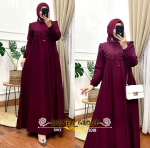 GAMIS CRINKLE SAMIRA MAXI / GAMIS WANITA JUMBO TERLARIS COD
