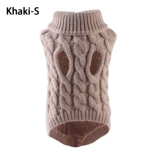 AKZDXE Warm Dog Sweater Knitted Comfort Dog Winter Clothes Fashion Universal Pet Dog Clothes for Small Medium Dogs Chihuahua Puppy Pet