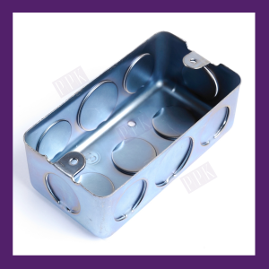 SET แฮนดี้บ็อกซ์ 2x4 นิ้ว / สแควร์บ็อกซ์ 4x4 นิ้ว แบบลึก แบบตื้น ชุบขาว กันสนิม