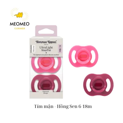 Ty ngậm silicon siêu nhẹ cho bé Tommee Tippee Ultra Light