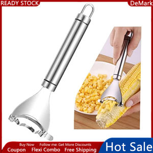 Corn Peeler Corn Planer Thresher Stainless Steel Corn Peeler for Corn On the Cob Corn Kernel Remover Tool Magic Corn Stripper Tool Corn Cutter Corn Scraper with Ergonomic Handle for Kitchen