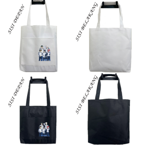Totebag Tas Kantong Saku Tas Sekolah Tas Ransel Tote Bag Anime One Piece Spy X Family Jujutsu Kaisen