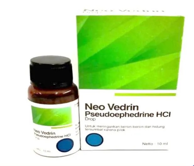 Vedrin Neo Vedrin Drop Obat Pilek & Flu Untuk Bayi | Membantu Meringankan ...