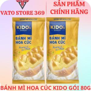 Bánh mì hoa cúc KIDO tươi gói 80g
