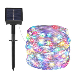 20/50/100 LED Solar Christmas Lights Outdoor Waterproof Garden LED Bulb Fairy Light for Christmas Tree