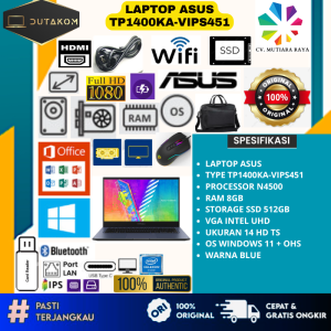LAPTOP ASUS TYPE TP1400KA - VIPS451
