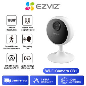 EZVIZ  CB1 2MP WIFI Battery Camera  Magnetic Base Two Way Talk Human Motion Detection Type C Charge