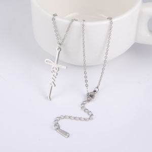 SKYRIM Golden Jesus Cross Necklace+Thin Cross Chain Womens Necklace Fashion Jewelry