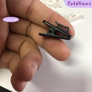 Joldhans 10 Pcs Cable Cord Clamp Headset Clamp Collar Clip Rotating Clamps Headphone Cable Clips Earphone Winder Accessories