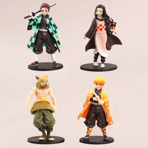 Anime Demon Slayer: Kimetsu no Yaiba Nezuko Kamado Zenitsu Agatsuma Nezuko Inosuke Giyu Tomioka Kanao Tsuyuri