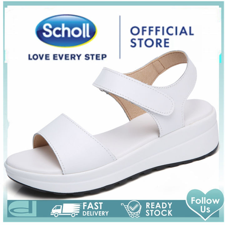 Scholl Rumble Scholl รองเท้าสกอลล์-เมล่า Mela รองเท้ารัดส้น ผู้หญิง รองเท้าสุขภาพ ...