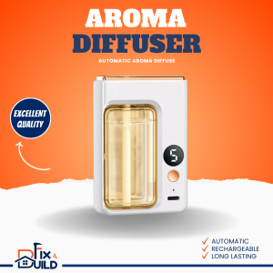 Automatic Aroma Diffuser Wall Mounted Rechargeable Essential Oil Air Freshener 50ml