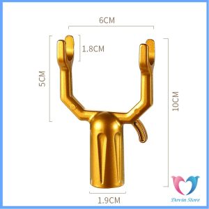 D.S. หัวเกี่ยวสอยผลไม้ ไม้เกี่ยว สอยเสื้อผ้า ปลั๊กราวตากผ้า Clothes Pole Fork Heads