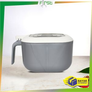 FH-C1245 Tempat Bumbu Dapur Sekat 4in1 Serbaguna Seasoning Box 4 Sendok Kotak Penyimpanan Garam Gula