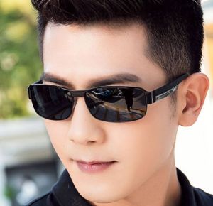 Kính mát nam M02f phân cực - chống tia cực tím UV400 kiểu dáng thời trang sành điệu gọng thép kết hợp nhựa dẻo cao cấp