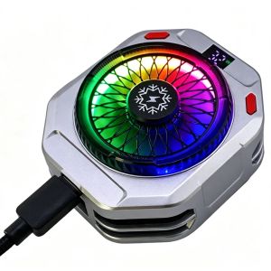 TH28 Pro Semiconductor Phone Cooler 35W Powerful Cooling Smart Temperature Control 5 Adjustable Modes RGB Lights Extreme Cooling2026