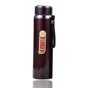 stainless steel thermos water bottle กระบอกน้ำเก็บอุหภูมิกรองชา มีที่กรองใบชาในตัว  กระติกเก็บความร้อน-เย็น กระบอกน้ำสแตนเลส กระติกน้ำสแตนเลส ความจุ 1L