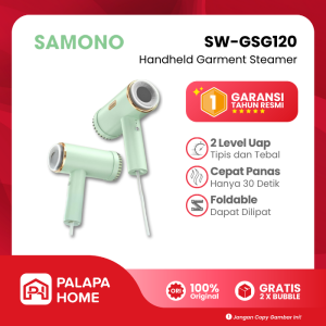Setrika Uap SAMONO Garment Iron Steamer Foldable | Seterika Setrikaan Baju /Jas Portable