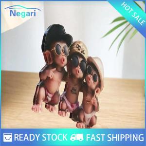 NG Motor✨ COD ✨ Car 1 Piece Rearview Mirror Monkey Hanging Ornament Car 2D Acrylic Monkey Pendant For Auto Cartoon Xmas Tree Personalized Decor