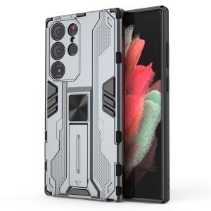 Casing For SAMSUNG Galaxy S24 Ultra 5G S24Ultra s24+ s24PLUS 2024 Armor Shockproof Magnetic Stand Holder Phone Case Protection Bracket Hard Bumper Back Cover