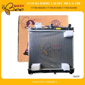 QUEENBEE 18039 Suzuki Jimmy JM23W K6A 0.66G 1998-2000 Radiator Assembly M/T 375x448x26mm 1A10-15-200 (Polar)