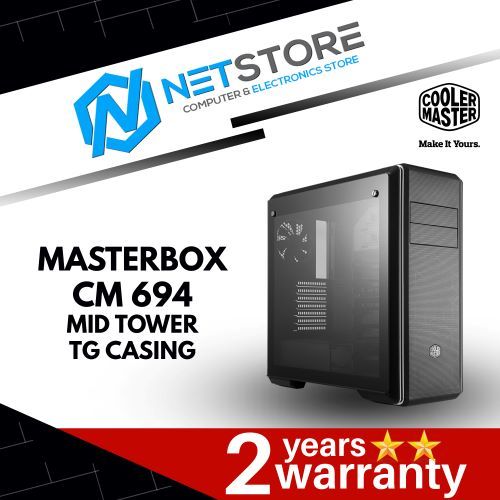 COOLER MASTER MASTERBOX CM694 MIDTOWER TG CASING - MCB-CM694-KG5N