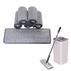 Combo 10 Miếng - Bông Lau Nhà Cao Cấp 12x33cm – Dùng Cho Cây Lau Vắt Phẳng Bộ Lau Chữ Nhật Hai Ngăn