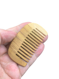 Pocket Beard Comb Natural Teak Wood - by Whitebeard