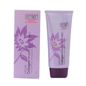 Sale 2/9 -Dòng Kem Chống Nắng 3 Màu Cellio Sun Cream Spf 50+ PA+++ Giúp Bảo Vệ Da Cho Làn Da Luôn Mịn Màng Tươi Sáng Tube 70ml - Hàn Quốc